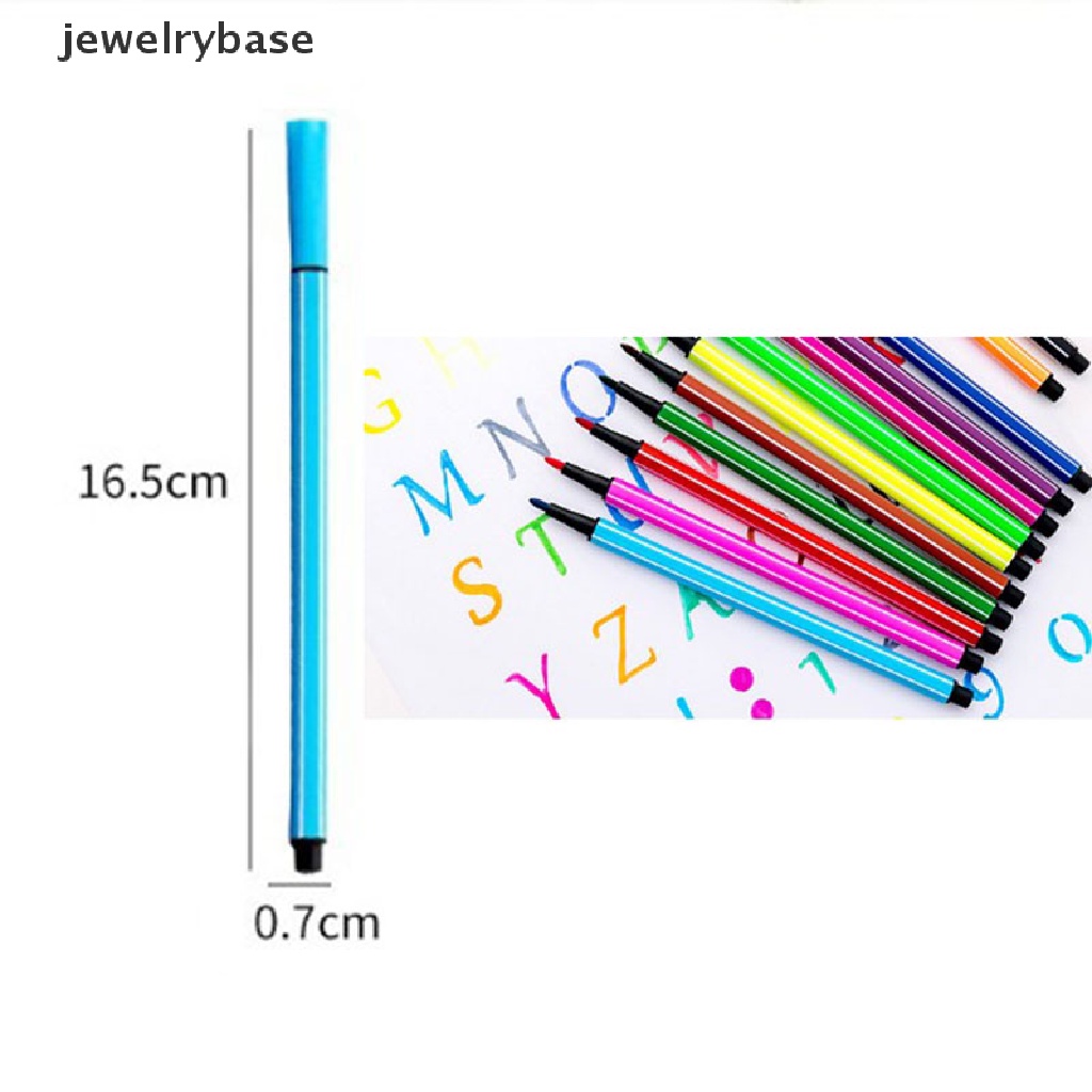 [Base] Washable Watercolor Pen Colour Pen Set for Kids Drawing Painting Art Marker Pens Boutique