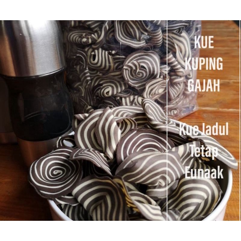 

KUPING GAJAH BESAR COKLAT 1/2KG(500GR)/SNACK KUPING GAJAH FADLI