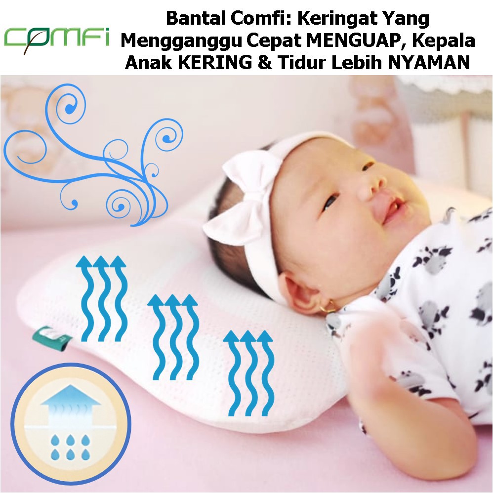 Comfi Breathing Pillow Teen / bantal comfi / comfi bantal / bantal comfi bayi / bantal comfi balita