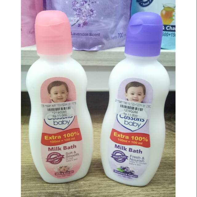 Cussons Milk Bath 100ml plus 100ml