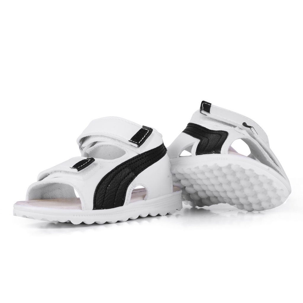 SANDAL ANAK LUCU RINGAN UNISEX SPM PUTIH