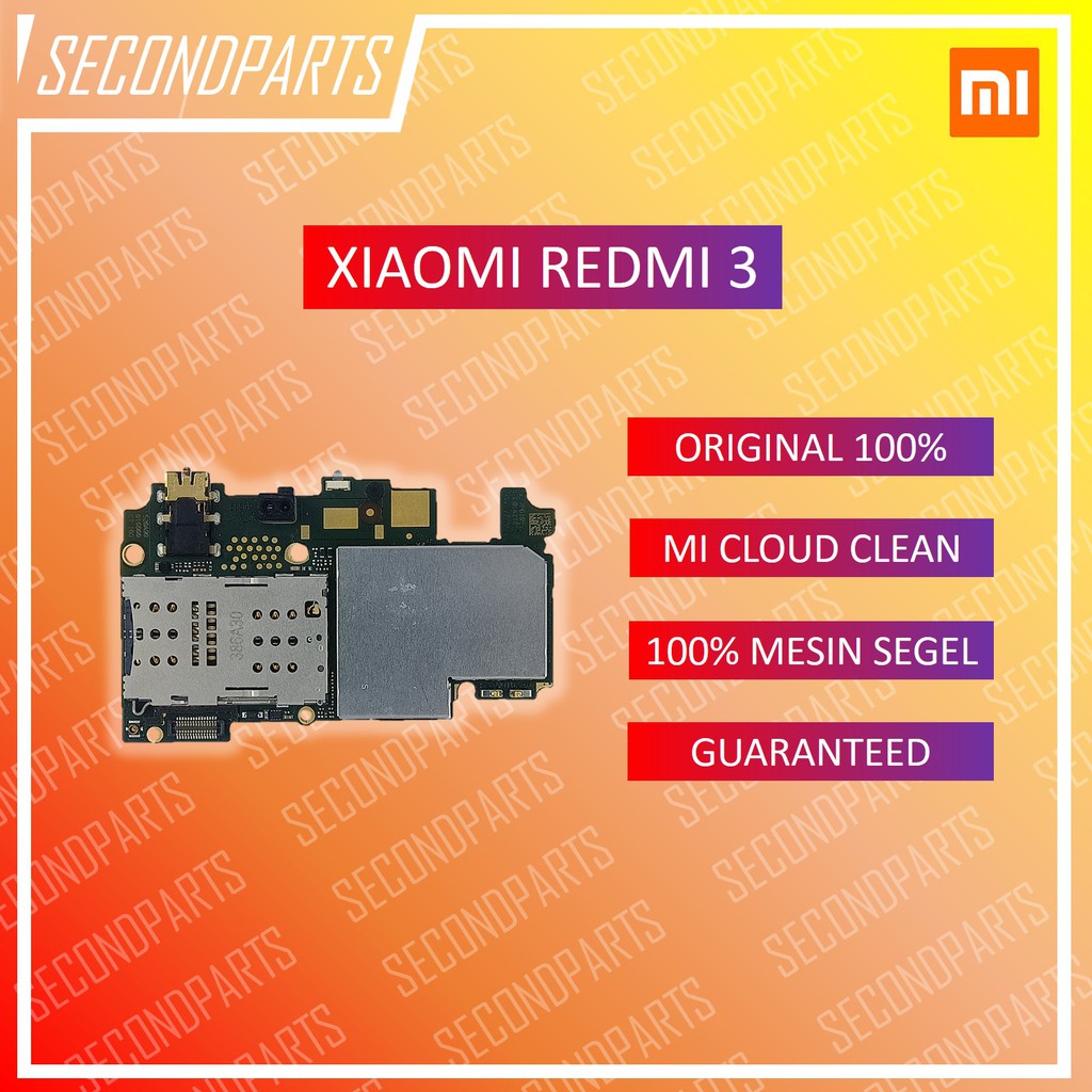 MESIN NORMAL XIAOMI REDMI 3 BIASA 2/16 MULUS SEGEL ORIGINAL TESTED