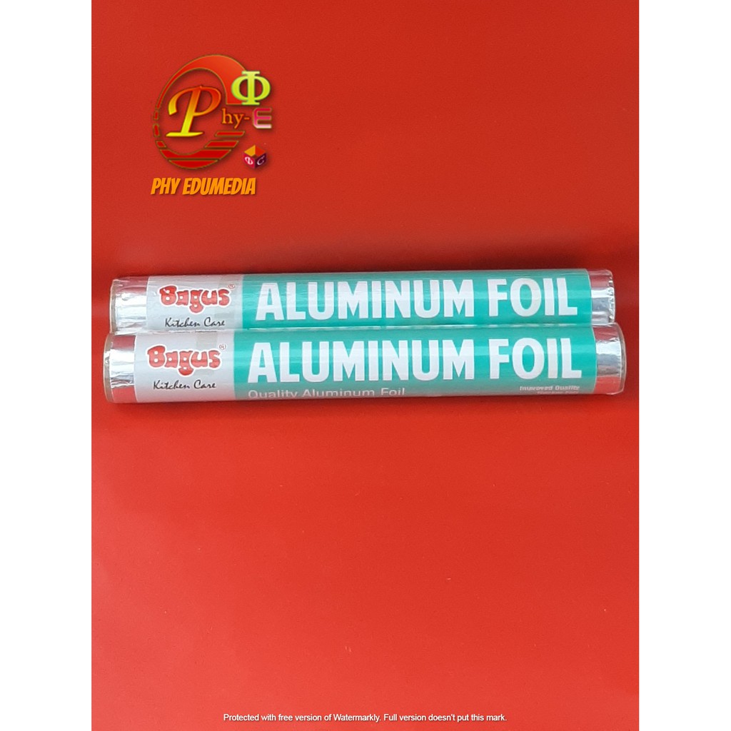 Bagus Aluminium Foil / Lembaran Kertas Aluminium Foil untuk Makanan / Aluminium Foil