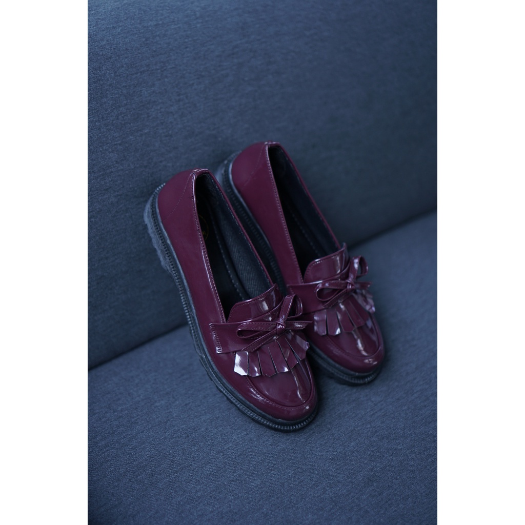 Mym2m Placina Sepatu Docmart Wanita / Loafers Wanita