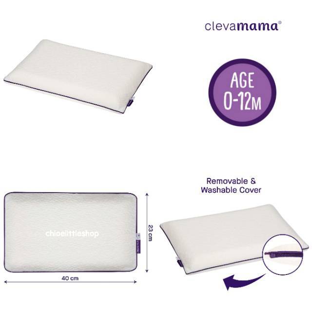 Clevamama ClevaFoam Baby Pillow