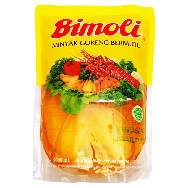 

Minyak goreng bimoli 2 liter