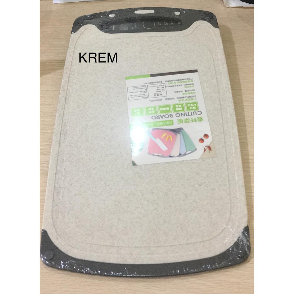 Premium Talenan Buah Sayur Berkualitas dan Antislip 2 Sisi Chopping Board