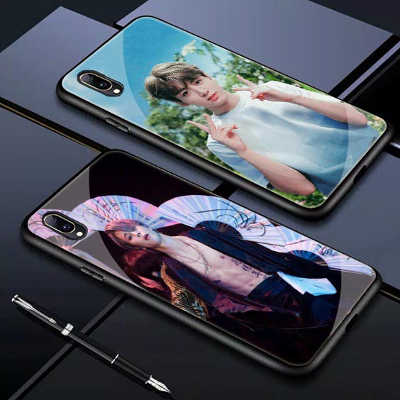 [23] SoftCase Glass BTS For All Type Oppo Vivo Xiaomi