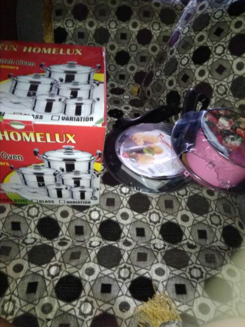 Maspion Pastela Set Panci Susu 14 Cm + Frypan 20 Cm