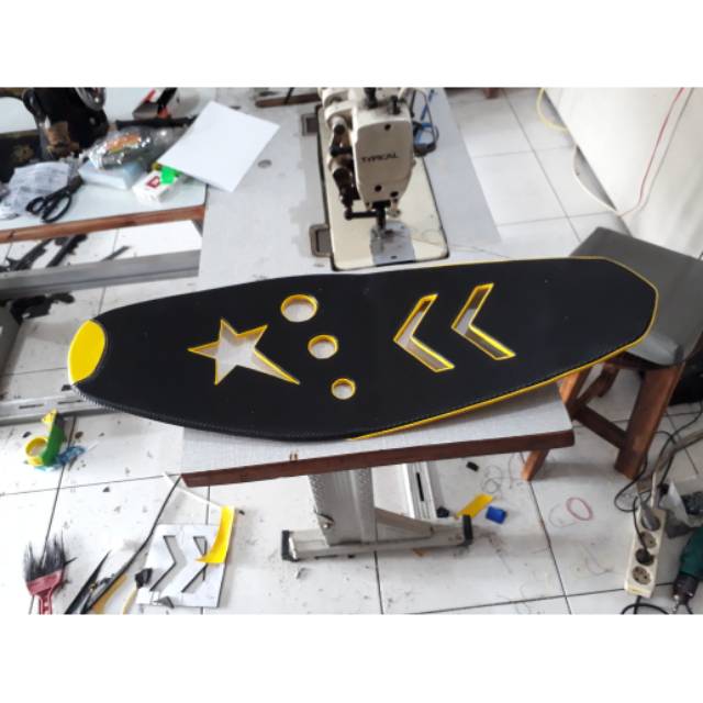 JOK MOTOR MODIFIKASI JUPITER MX NEW LUBANG KUNING BINTANG