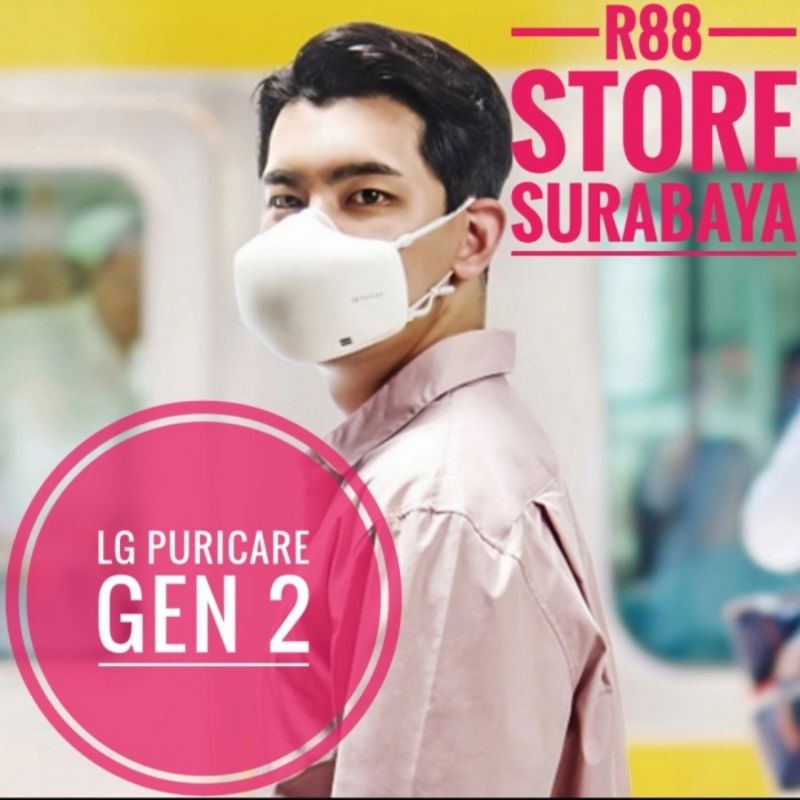 MASKER LG PURICARE GEN 2 AIR PURIFIER GEN 2 WEARABLE PURICARE MASK AP551AWFA AP551AW AP551