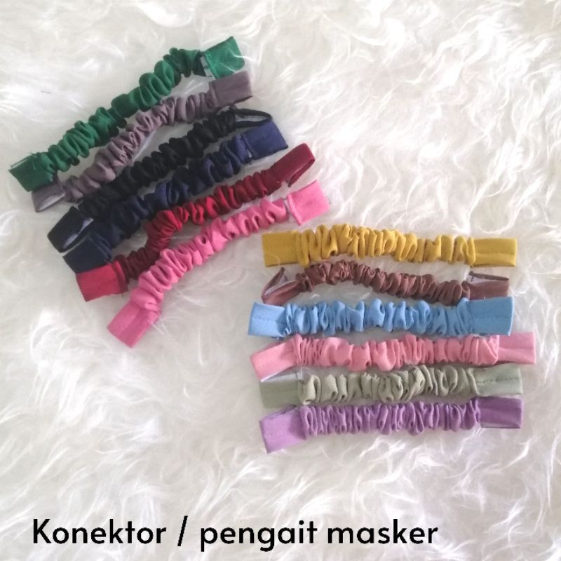 kONEKTOR PENGAIT TALI MASKER PEREKAT