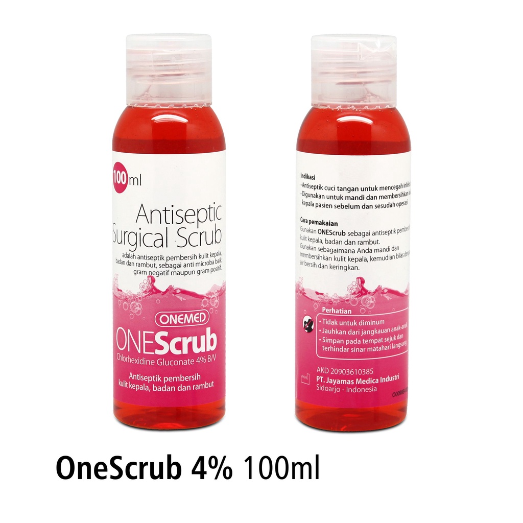 One Scrub OneMed 4% Bath &amp; Shampoo 100ml