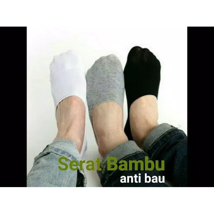 Kaos Kaki Serat Bambu / Kaos Kaki Bambu Arang - Anti Bau