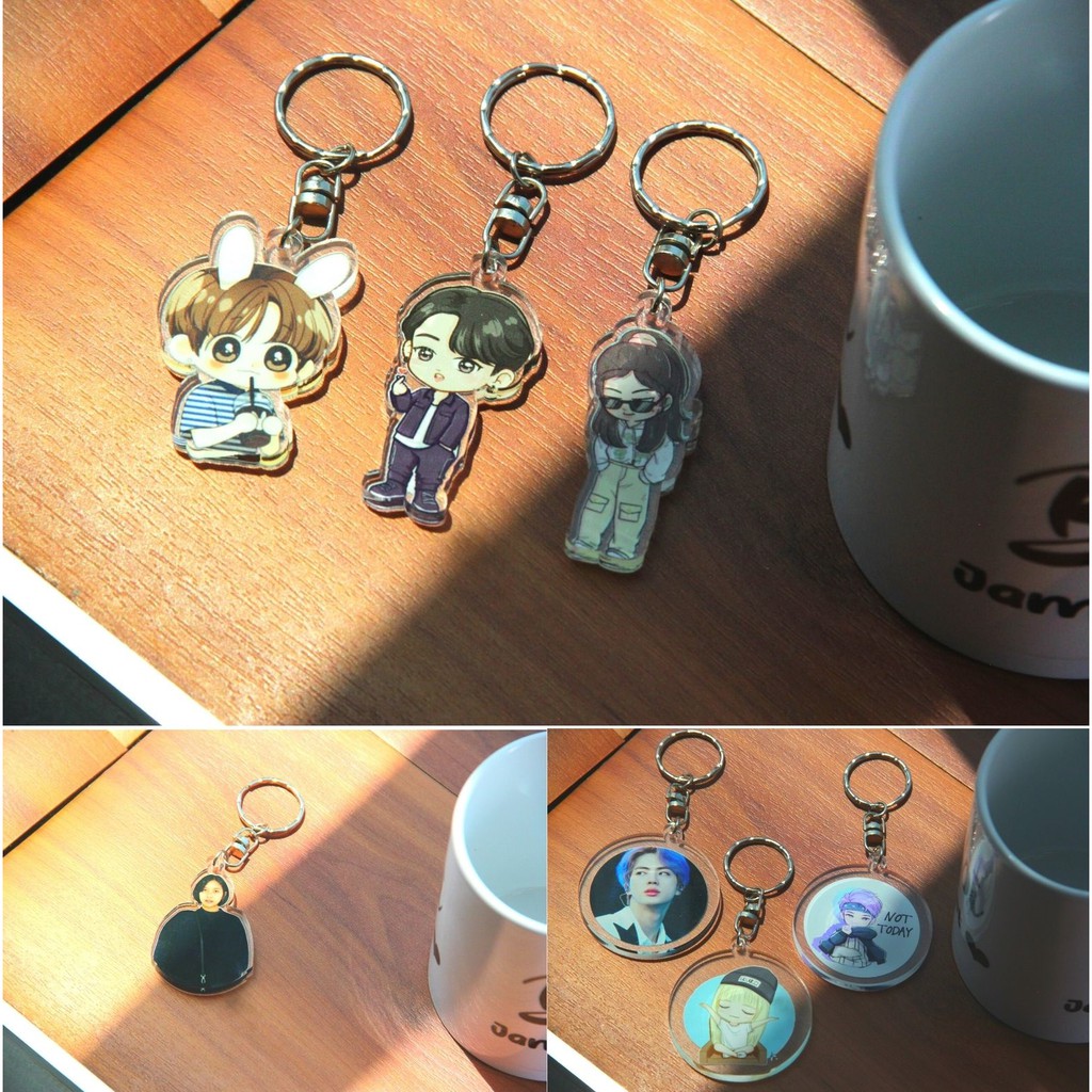 Gantungan Kunci Karakter / Ganci karakter Custom