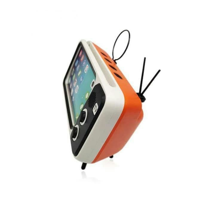 Speaker Bluetooth Bentuk Mobile TV Retro