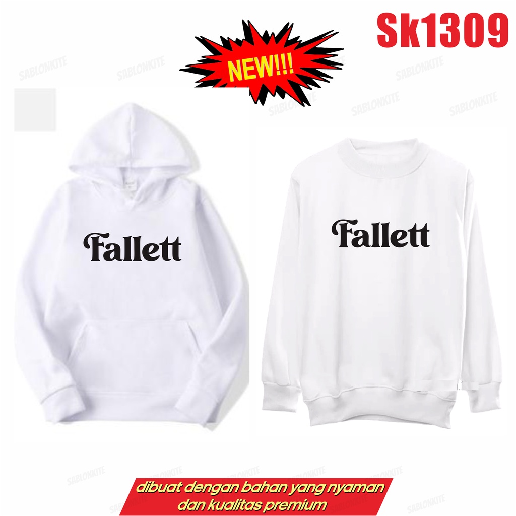 MURAH!!! SWEATER HOODIE KPOP FALET SK1309 UNISEX FLEECE