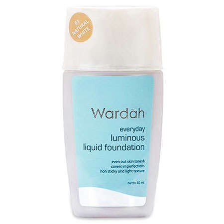 ORIGINAL WARDAH EVERYDAY LUMINOUS LIQUID FOUNDATION BEDAK CAIR