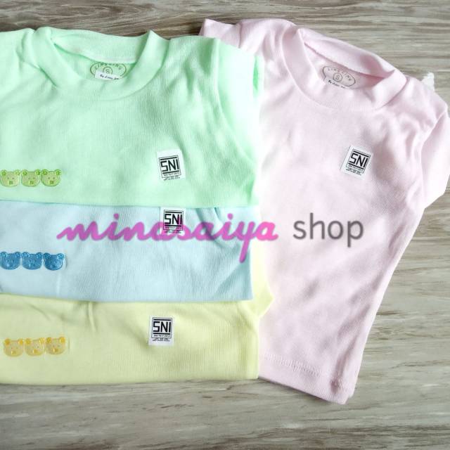 LING LING 6 pcs Kaos  Oblong  Lengan Pendek Anak Perempuan 