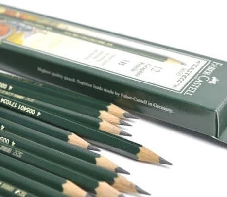 

FABER CASTELL PENSIL KAYU BOX F - 6H / SET ISI 12 PCS ORIGINAL