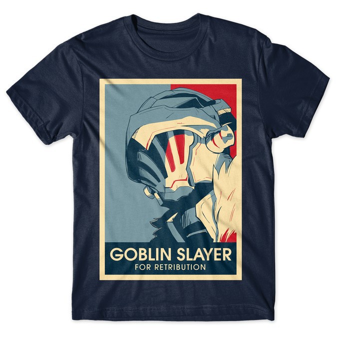 Kaos Anime Goblin Slayer For Retribution T-shirt Anime Goblin Slayer
