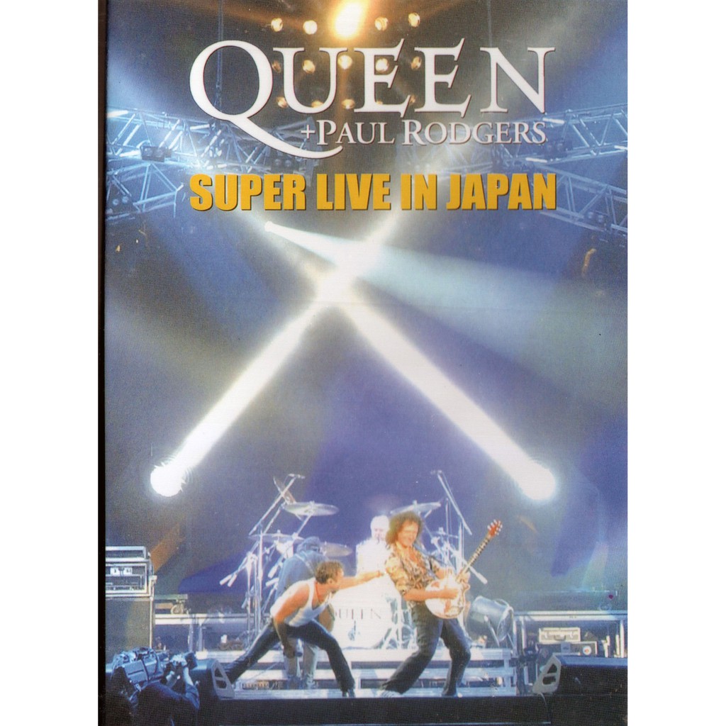 Jual DVD QUEEN W/ PAUL RODGERS SUPER LIVE IN JAPAN | Shopee Indonesia