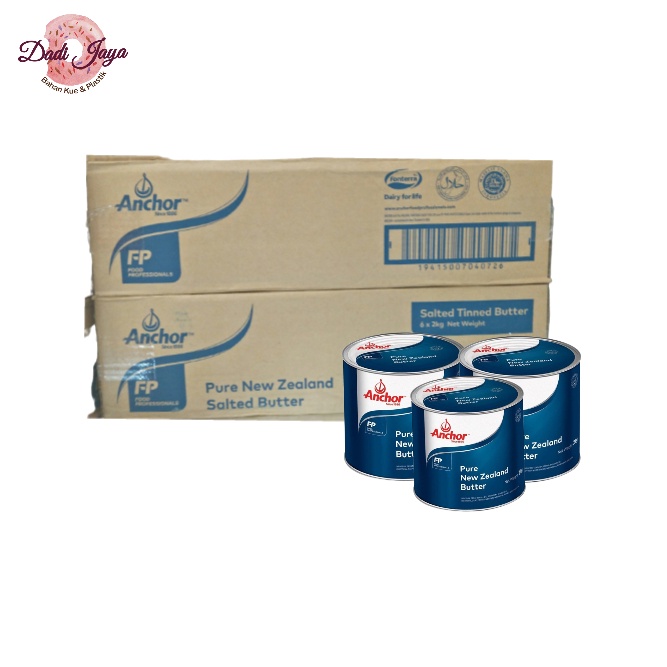 

PROMO!! Anchor Butter Salted 2kg (KARTON)