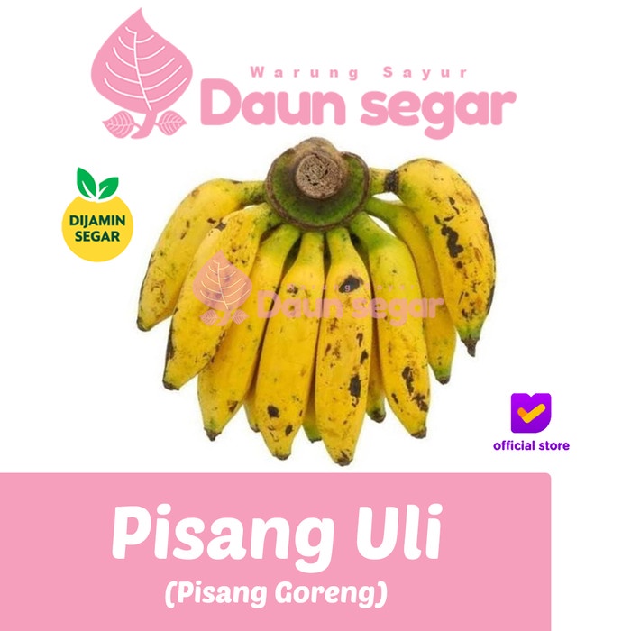 

Pisang uli Pisang ulin 1 sisir Pisang Goreng