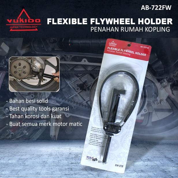 FREE ONGKIR !!! Treker CVT Belt Kunci Tahanan Kopling Motor Matic Flywheel Pliers Coupling Nut Spanner Bahanan YUKIDO