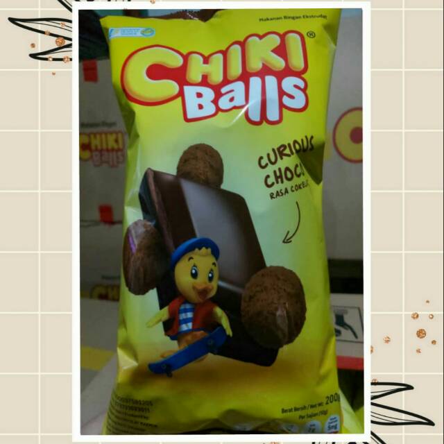 

Chiki Balls Cokelat