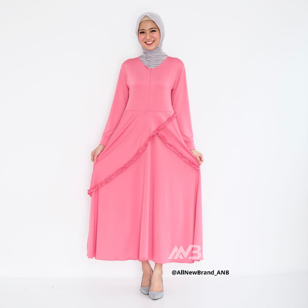 BEFAST - ZEC Gamis NURY / ANB G2 Gamis Rachel Top Muslimah Maroon HARGA DISKON PROMO AKHIR TAHUN HARGA MODAL / Gamis Banyak Warna / Gamis Kekinian / Gamis Polos / Gamis Casual / Gamis Terlaris 2021