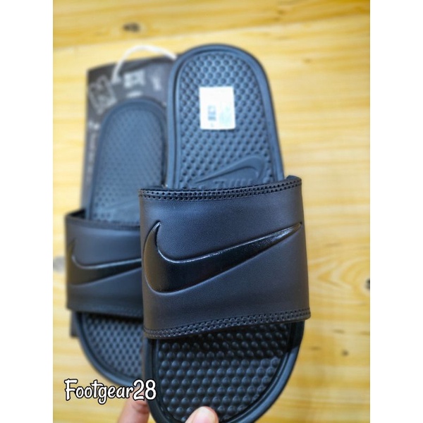 SANDAL NIKE SLIDE CEKLIS BLACK PRIA/WANITA / SANDAL SELOP NIKE GRADE ORI