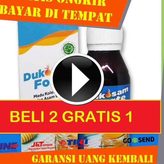 Dukosam Forte Madu Asam Urat Koleol Original 100% - Suplemen Madu  SWS