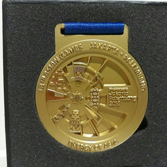 MEDALI EMAS ASIAN GAMES 2018 - MEDAL REPLICA