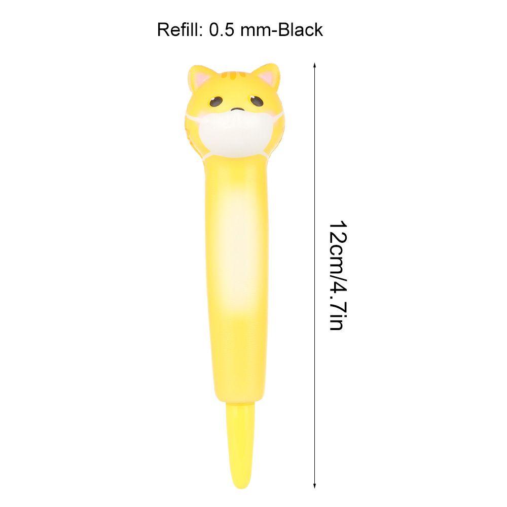 Populer Gel Pens Kualitas Tinggi Foam Signature 0.5mm Tinta Hitam Pena Netral