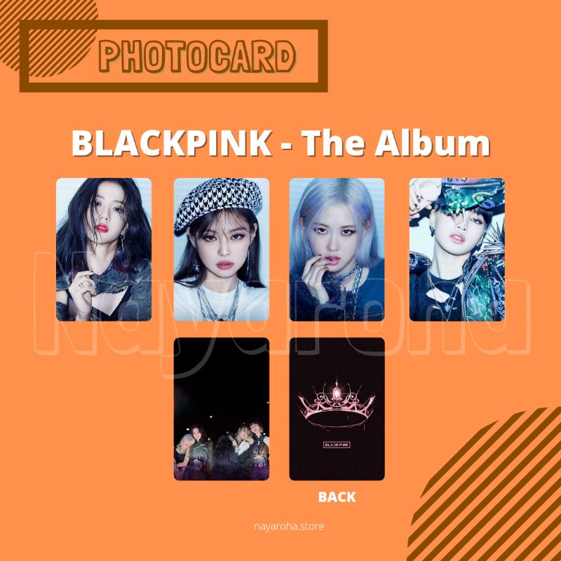 BLACKPINK THE ALBUM PHOTOCARD