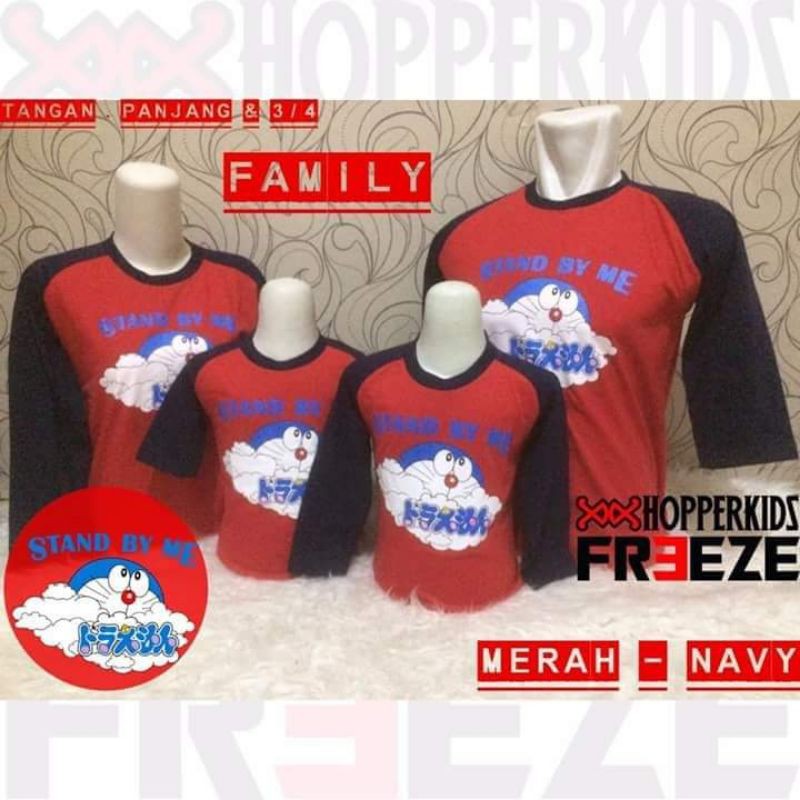 Kaos Couple Kaos Couple Family Kaos Keluarga Kaos Seragamam Kaos Doraemon