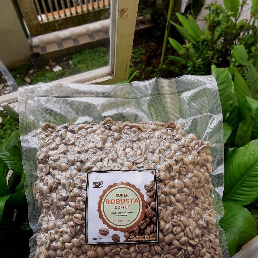 

Kopi Robusta| Kopi Robusta Green Bean | Green Bean Robusta | 1 Kg