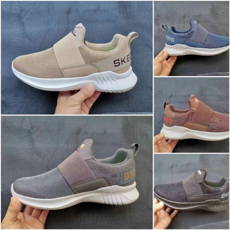 Skechers man strep / Skechers Pria Downdraft 2 / Skechers ultra