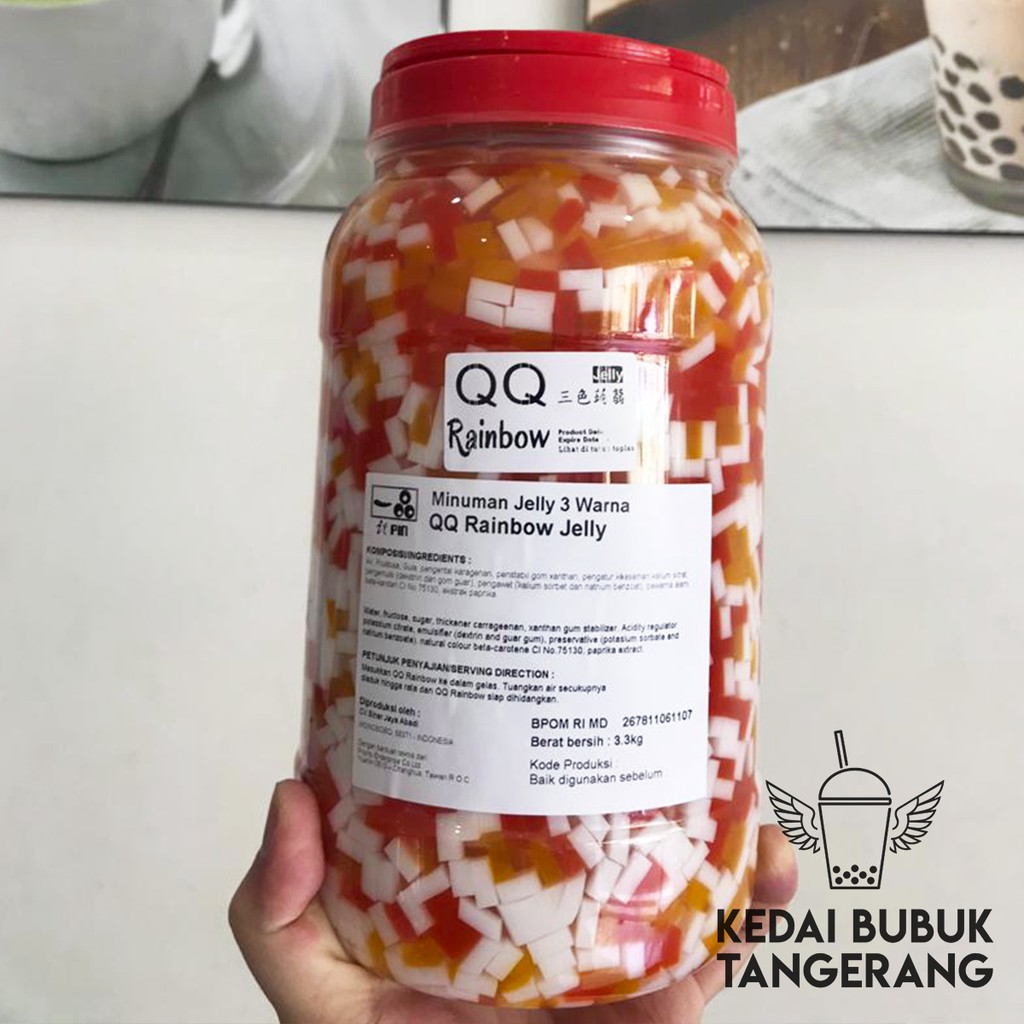 

Rainbow Jelly 3,3kg Itpin QQ Rainbow Jelly Khas Chatime bmb