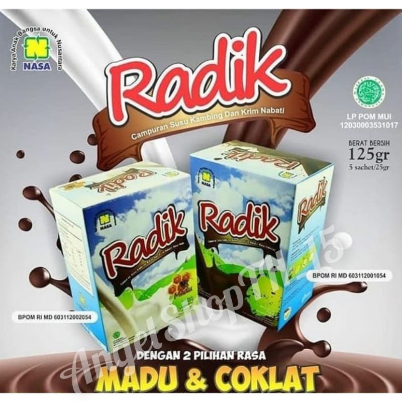 

SUSU RADIK_susu plus Coklat_susu plus Madu (BPOM 603112001054)