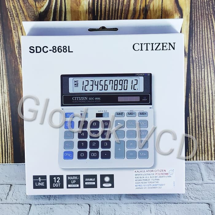 

Calculator Citizen SDC-868L &#40-Original&#41-