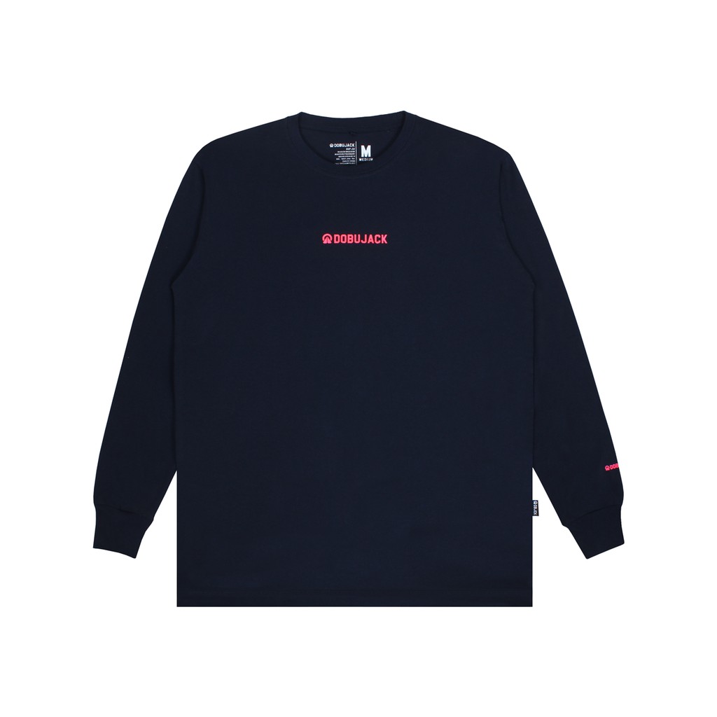 

Dobujack Tshirt Littlelogo Navy Longsleeve