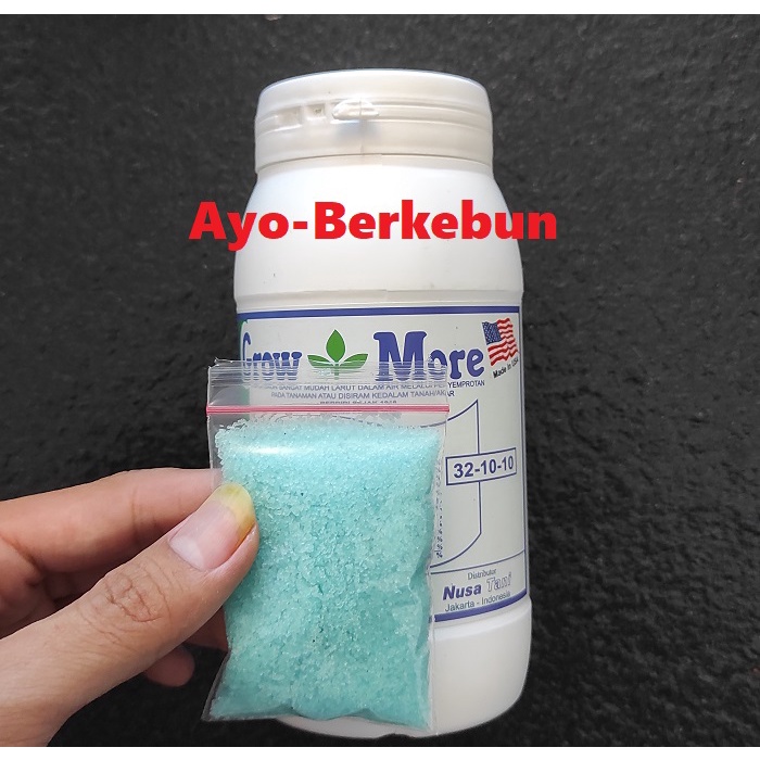 Repacking Pupuk Growmore 32 10 10 20 gr / grow more daun 32-10-10 / growmore daun / pupuk growmore 3