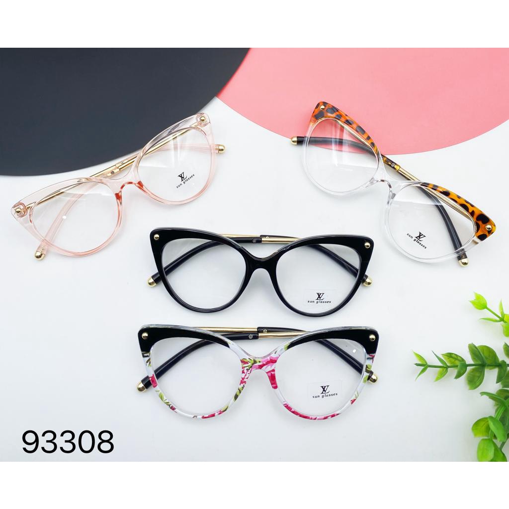 Frame 93308 Kacamata cat eye Paket kacamata minus plus cylinder antiiradiasi