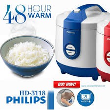 PHILIPS MAGIC COM HD 3119 - RICE COOKER HD3119 PROMO MURAH PHILIIPS