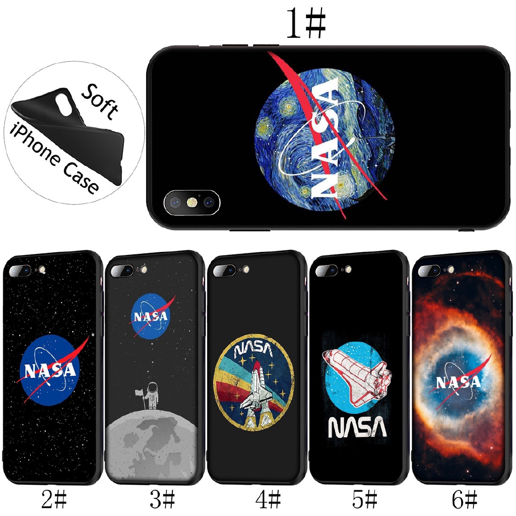 Iphone Xr Xs Max 6s 7 8 Plus 5s Soft Cover Nasa Phone Case Shopee Indonesia