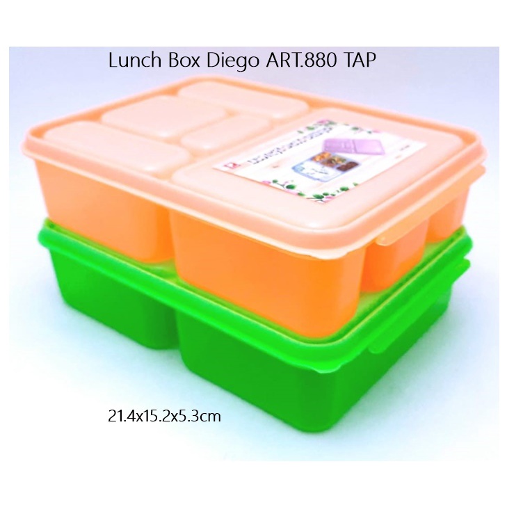 Lunch Box/Bekal/Tempat Makan Diego ART.880 TAP