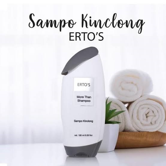 Ertos Shampoo Kinclong bpom / Ertos sampo kinclong / erto shampoo