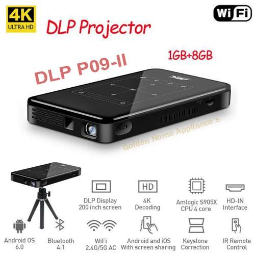 

Irled | Proyektor Portable Dlp P09-Ii | Mini Projector Android 6.0 Resolusi 4K